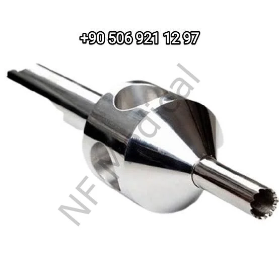 Fue tırtıklı Punch Saç Ekimi 8x4 mm - Görsel 4